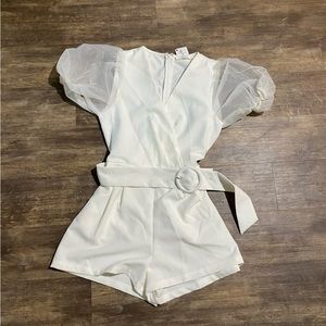 White Apricot lane jumper
